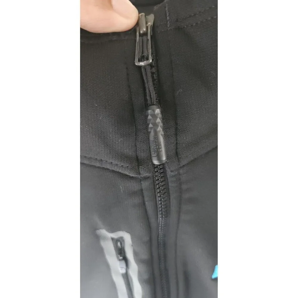 The North Face JB&A Softshell Full Zip Jacket Men’s Size M Black 100% Polyester
